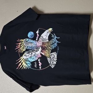 Vintage Metallic Eagle Graphic Tshirt 1992 Alaska XXL Single Stitch Made In USA